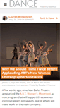 Mobile Screenshot of dancemagazine.com